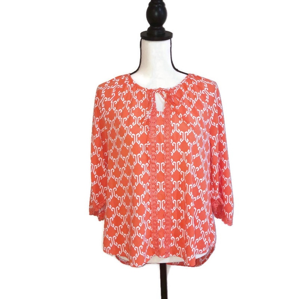 Crown & Ivy 3/4 Sleeve Blouse | Size Medium
